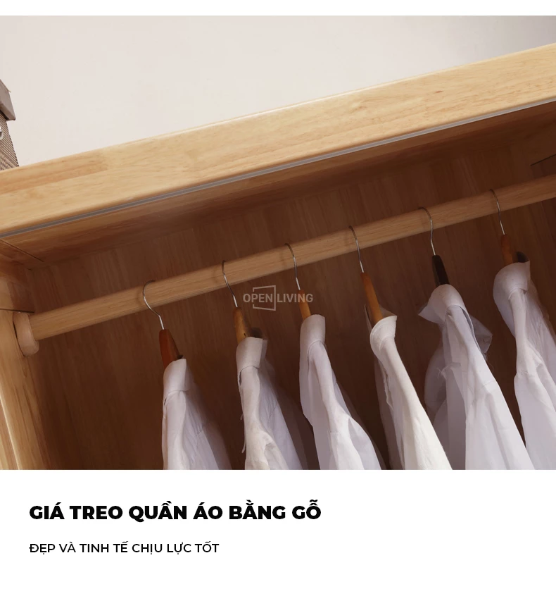 Tủ quần áo gỗ tự nhiên cánh lùa phong cách hiện đại OTA 019 mang đến sự tiện nghi và thẩm mỹ. Chất liệu gỗ tự nhiên bền bỉ, an toàn cho sức khỏe, thiết kế cánh lùa tiết kiệm diện tích, phù hợp với không gian sống hiện đại. Lựa chọn hoàn hảo cho mọi gia đình.