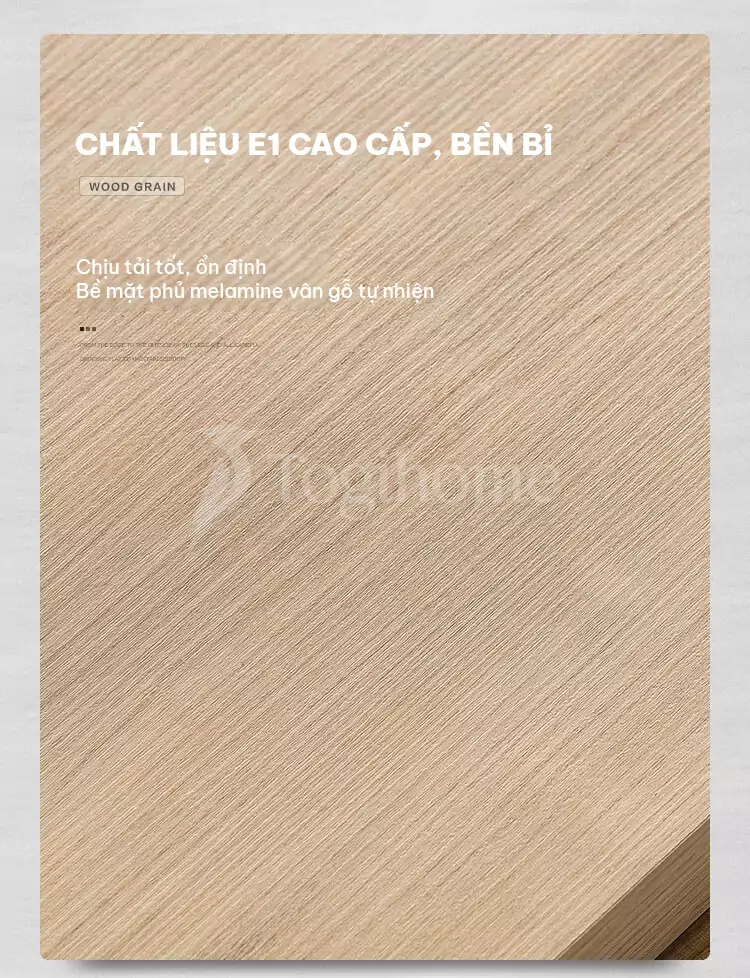 chất liệu E1 cao cấp của tủ quần áo TQA019