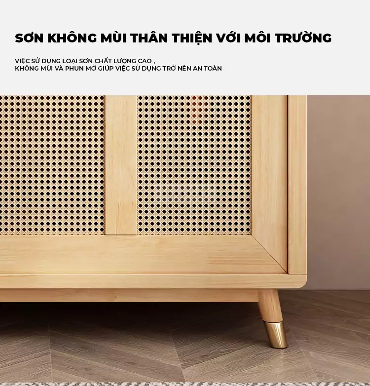 Tủ Quần Áo Phòng Ngủ Gỗ Tự Nhiên Haigo TQA174