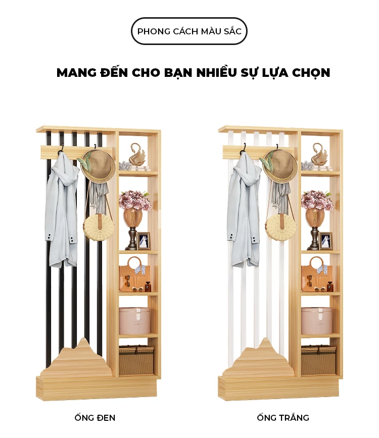 tùy chọn của Vách ngăn phòng khách kết hợp tủ tối giản LV37