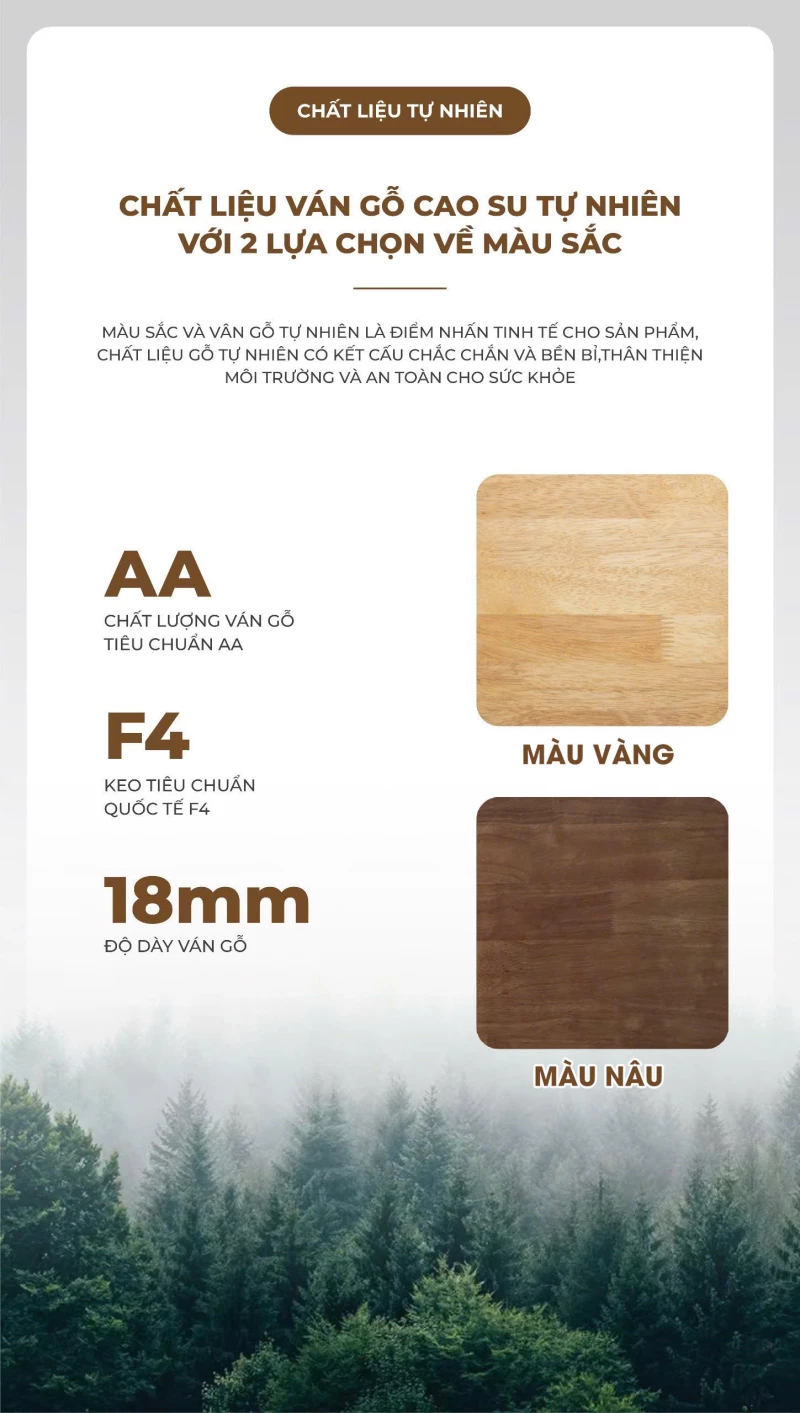 Giường Ngủ Gỗ Tự Nhiên Cao Cấp Haigo GN343